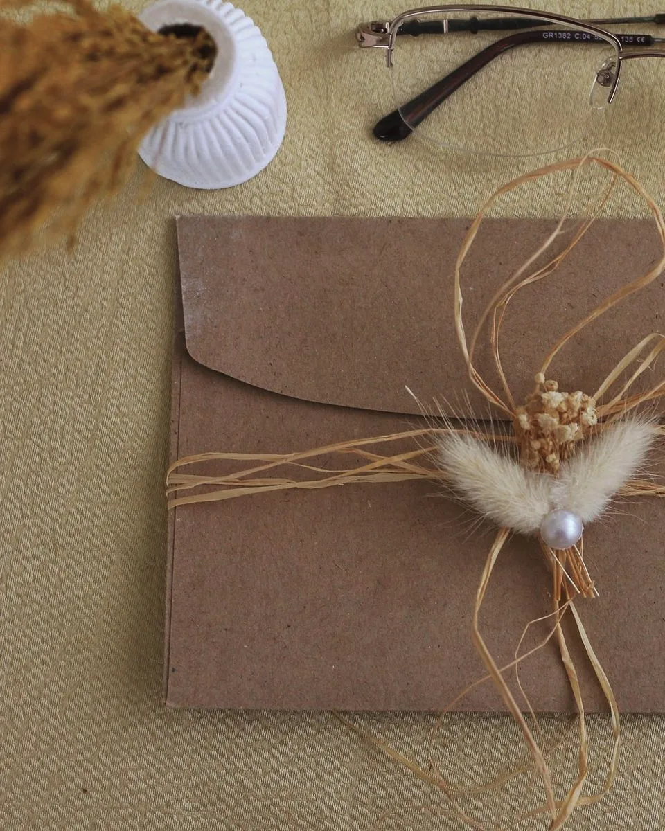 Carte cadeau emballée, idée cadeau bien-être